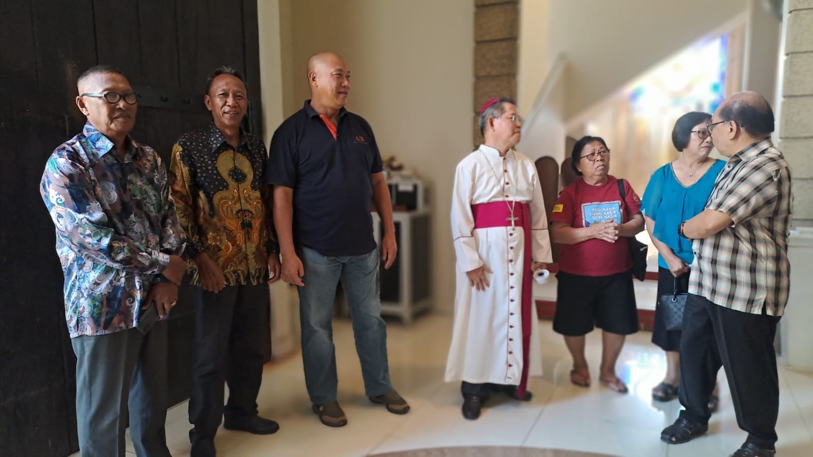 Pemberkatan Nikah Rivaldo dan Jessica