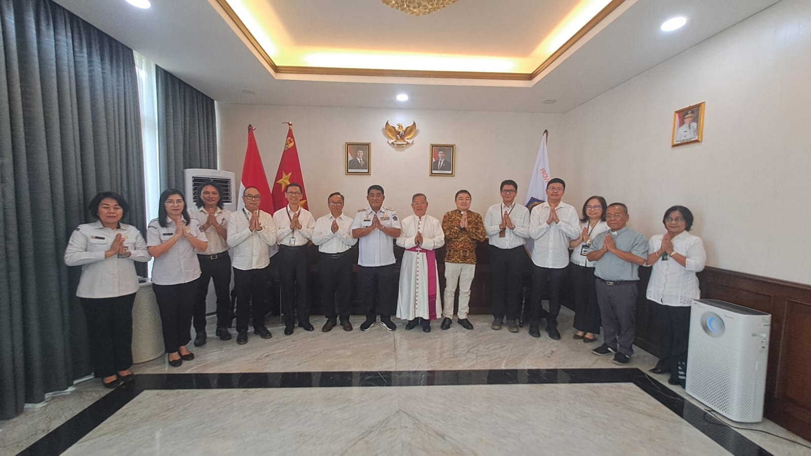 Audiensi dengan Bapak Gubernur YSK