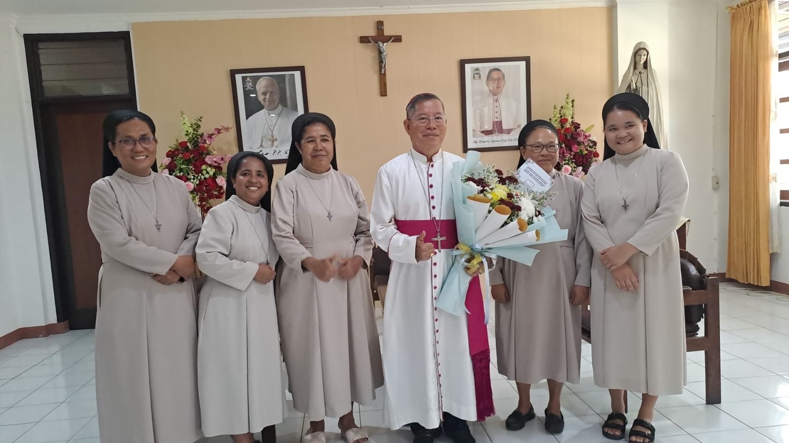 Kunjungan dari Suster-suster DSY